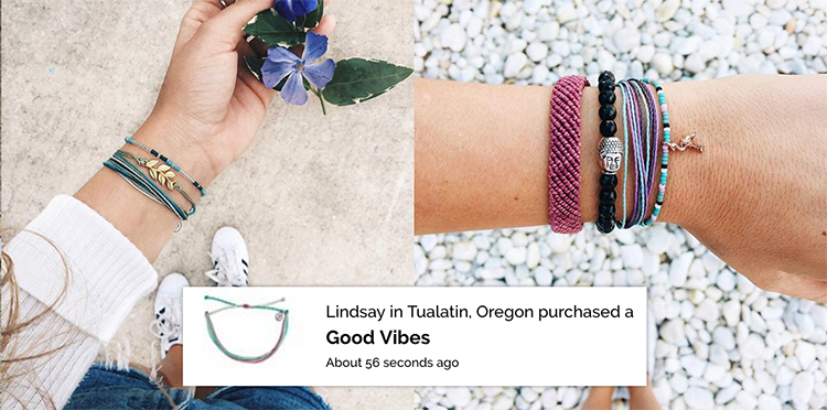 fomo on pura vida bracelets store