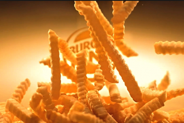 Amazing french fries from Burguer King