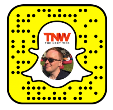 Branded snapcode - the next web example