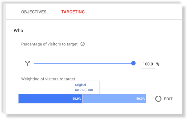 Google Optimize targeting basics