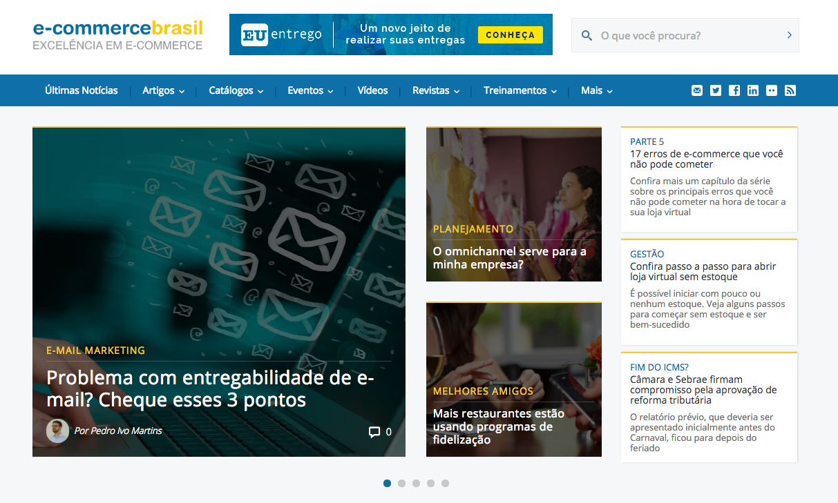 Ecommerce Brasil blog - portuguese blog