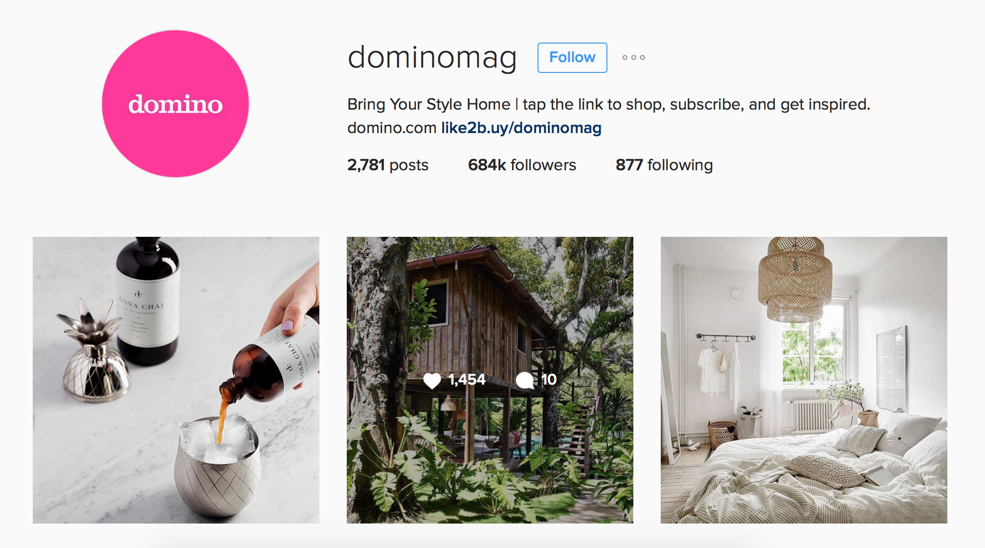 use of Instagram feed as a online storefront